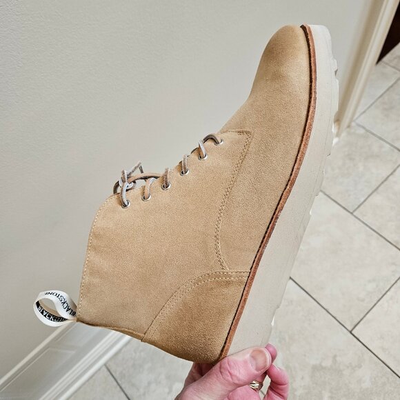 EUC Blackstone Men\'s OM-53 Suede Boots. Taupe, Sz US 13 / EU 47 main image 11